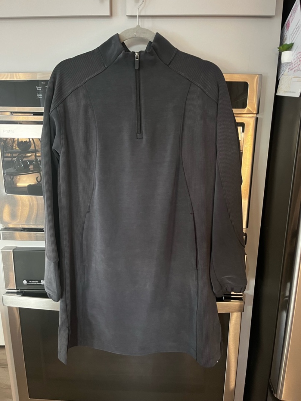 NWT Lululemom Softstreme Half-Zip Mini Dress M